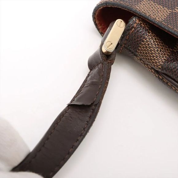 Louis Vuitton Damier Musette Salsa Long N51300 Leather Shoulder Bag Crossbody - Picture 12 of 14